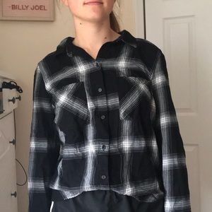 Black flannel